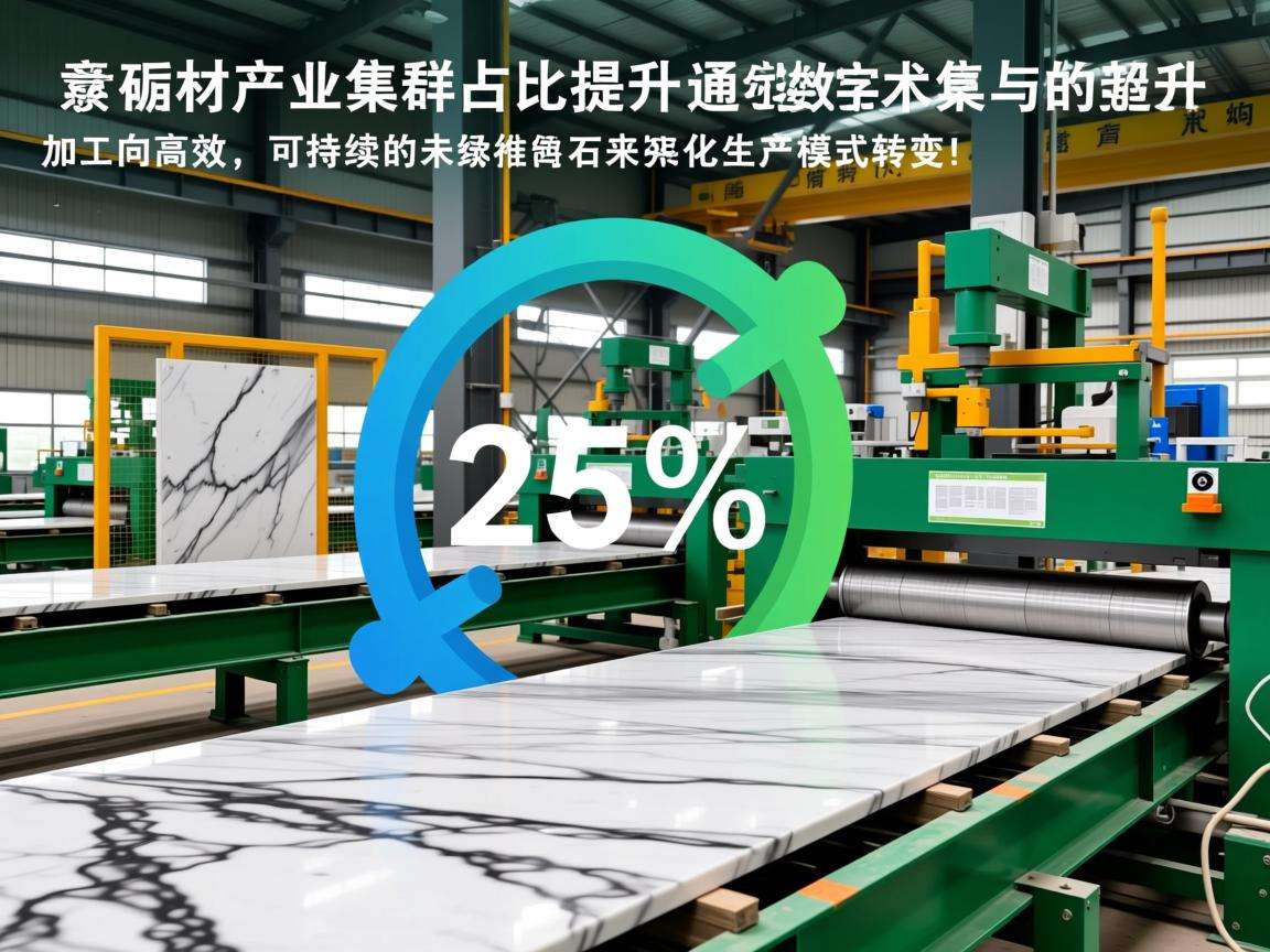 浙江石材产业集群:创意设计占比提升至 25%(图1) 浙江石材产业集群:创意设计占比提升至 25%
